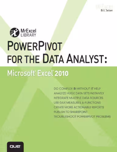 خرید و دانلود نسخه کامل کتاب PowerPivot for the Data Analyst: Microsoft Excel 2010 (MrExcel Library)