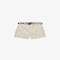 شلوارک کوتاه زنانه زارا TEXTURED SKORT | تهران زارا TehranZara