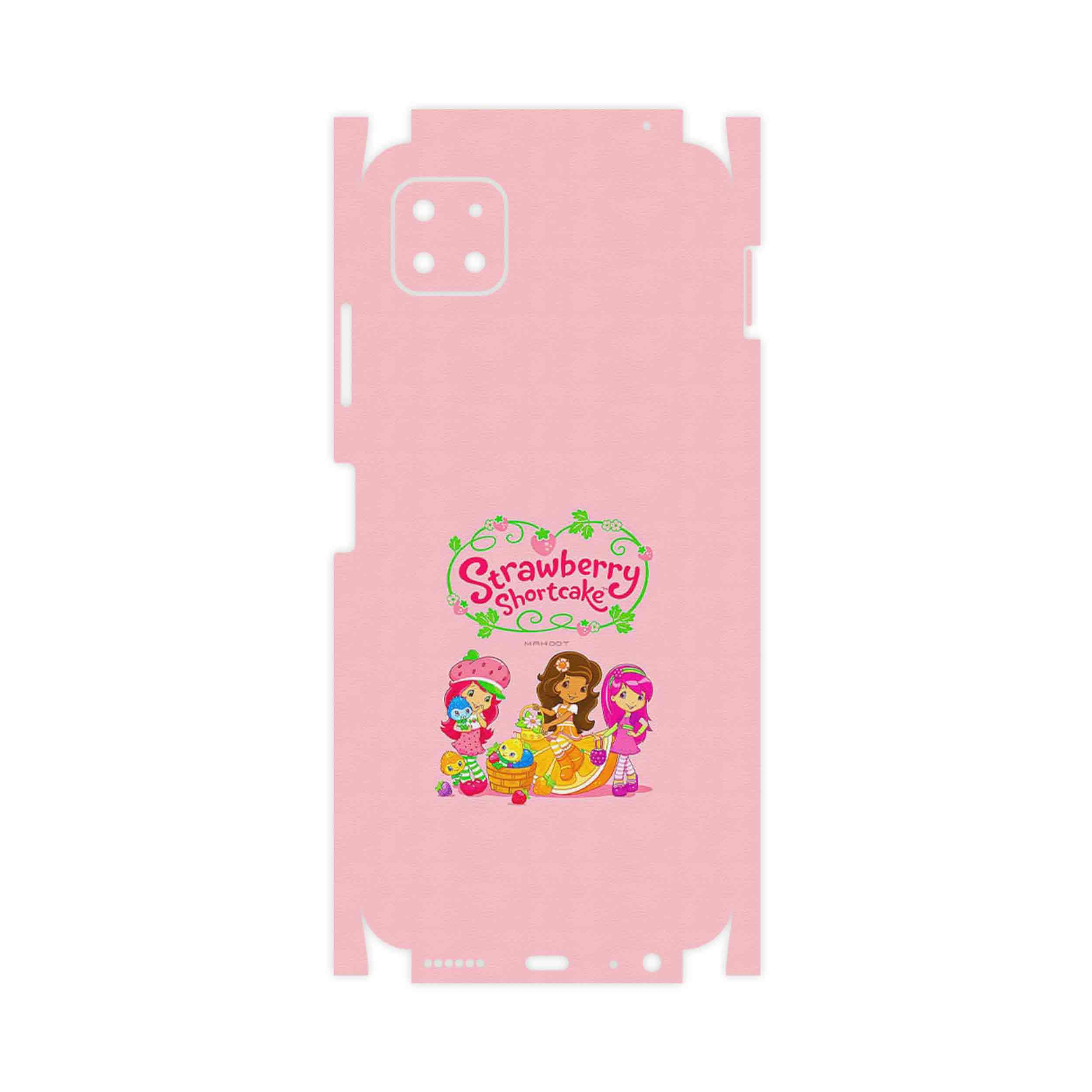 برچسب پوششی ماهوت مدل Strawberry Shortcake-FullSkin مناسب برای گوشی موبایل سامسونگ Galaxy A22 5G