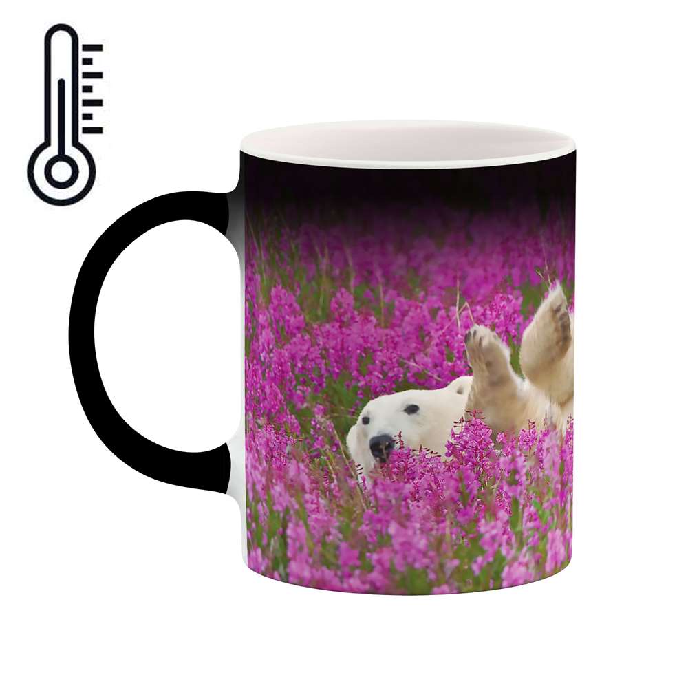 ماگ حرارتی طرح خرس مدل mgh02654