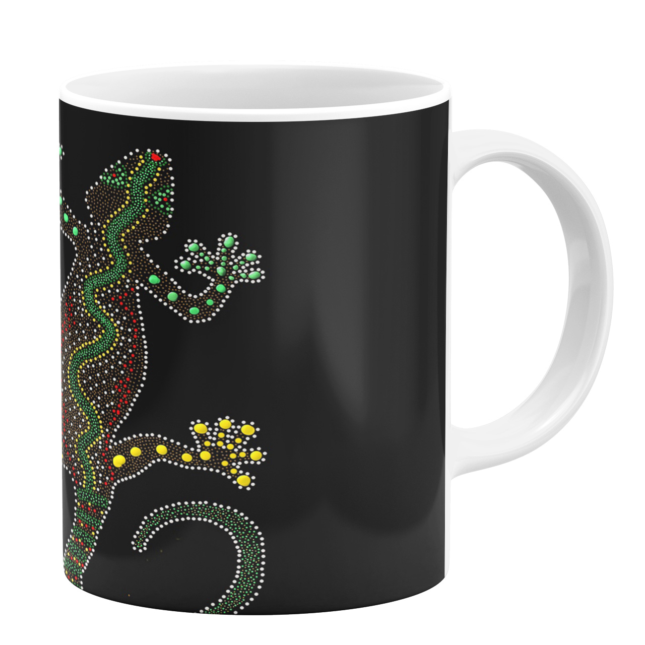 ماگ طرح مارمولک کد 110069