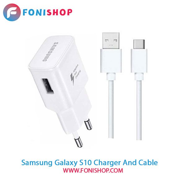 کابل و شارژر اصلی سامسونگ Samsung Galaxy S10