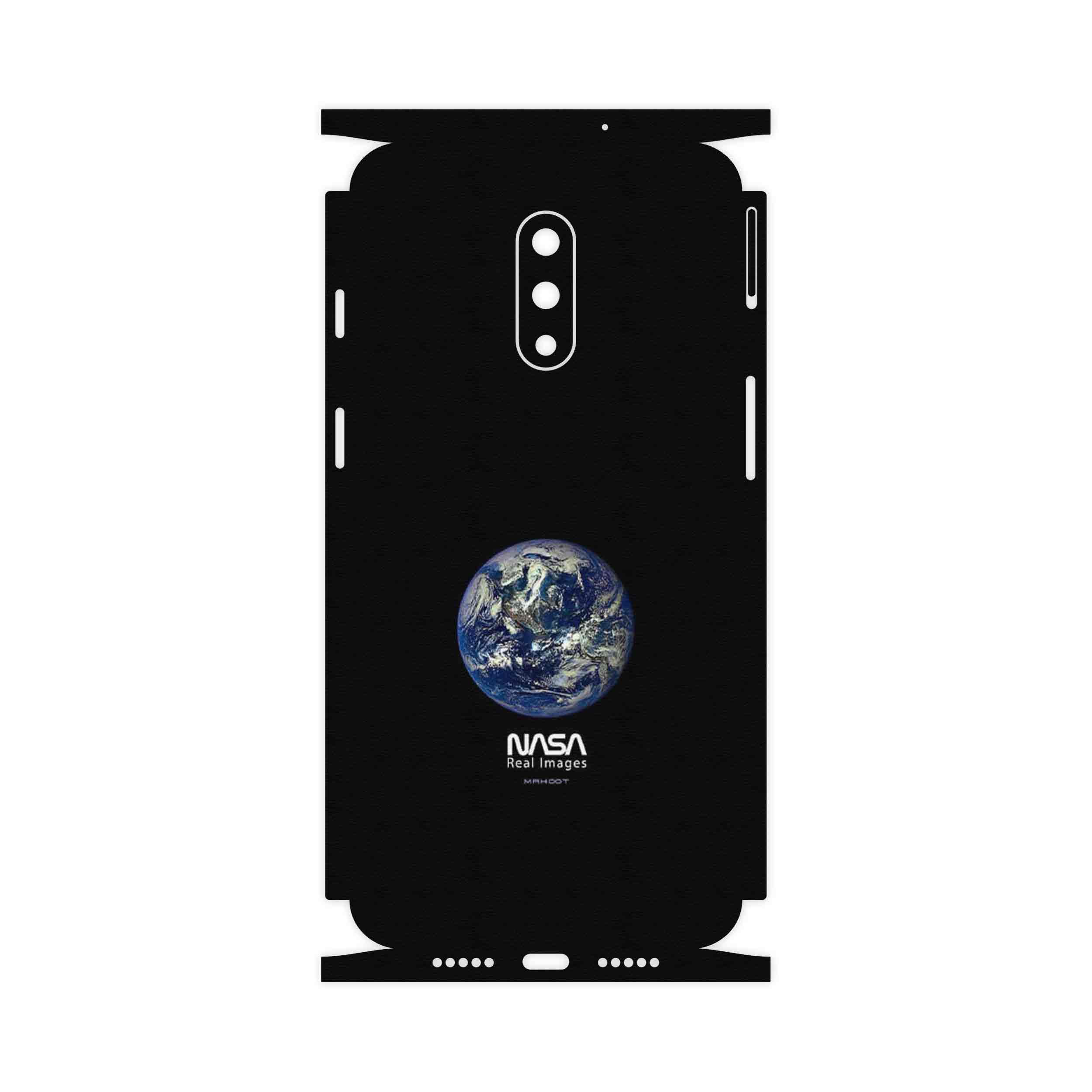 برچسب پوششی ماهوت مدل NASA Home Earth-FullSkin مناسب برای گوشی موبایل وان پلاس 7