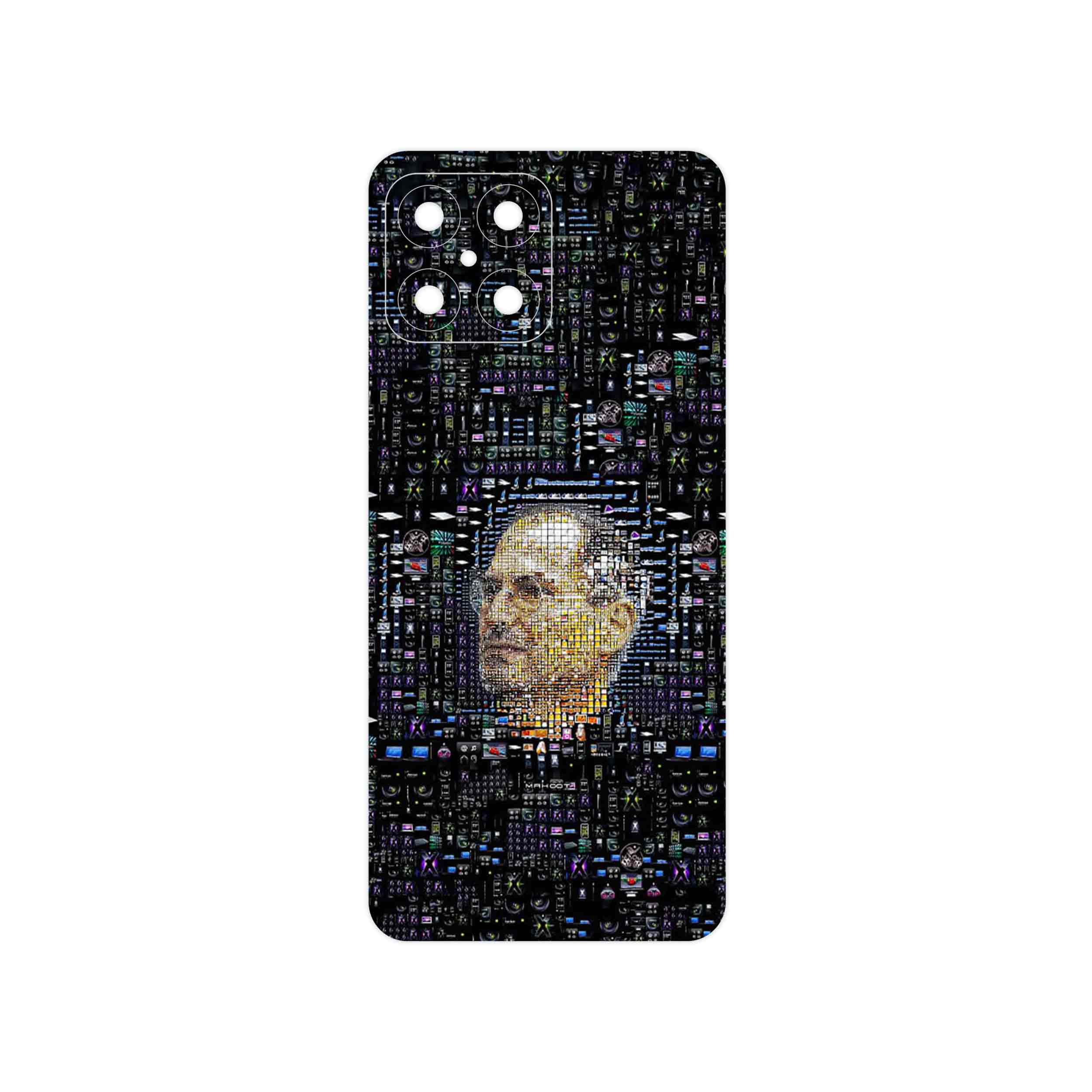 برچسب پوششی ماهوت مدل 2 Collage of Steve Jobs مناسب برای گوشی موبایل آنر X8