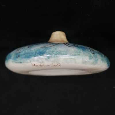 گلدان سرامیکی هیوا مدل رومیزی پیچک کد 11099015