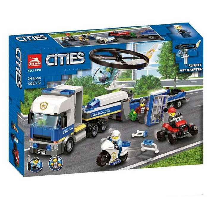 ساختنی (لگو) پلیس 341 قطعه Cities (کد 11531)