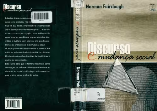 خرید و دانلود نسخه کامل کتاب Discurso e mundança social