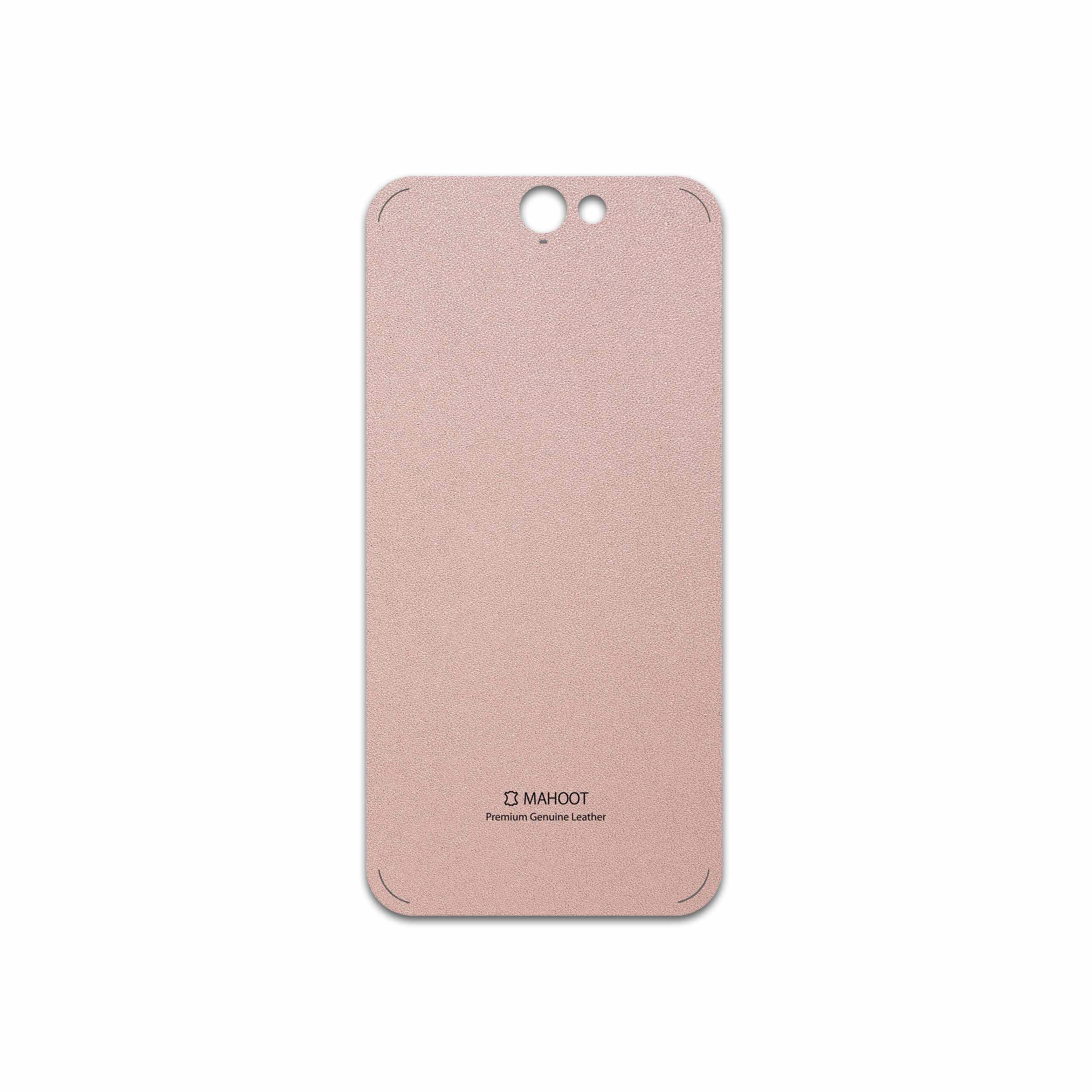 برچسب پوششی ماهوت مدل Rose Gold Leather مناسب برای گوشی موبایل اچ تی سی One A9