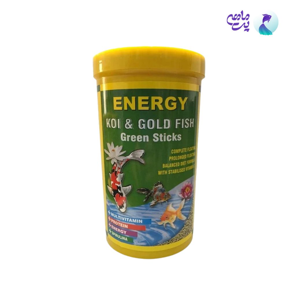 غذای ماهی انرژی کوی و گلدفیش GREEN STICKS (1000 میلی لیتر)