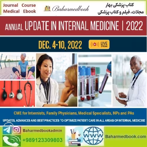 Harvard Update in Internal Medicine 2022 video course price 70€ - کتاب پزشکی بهار