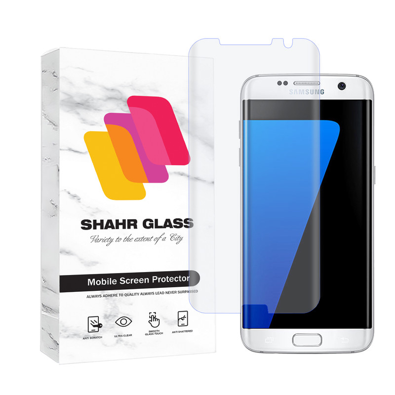 محافظ صفحه نمایش یووی شهر گلس مدل UVLIGHTSH مناسب برای گوشی موبایل سامسونگ Galaxy S7 edge | کالا برتری