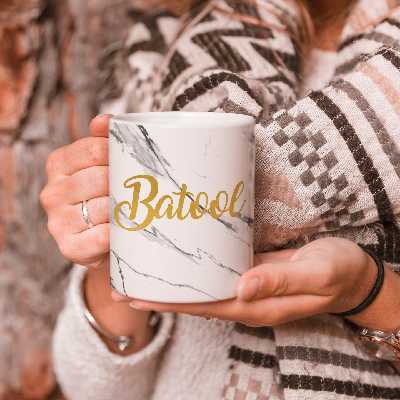 ماگ طرح مرمر مدل بتول