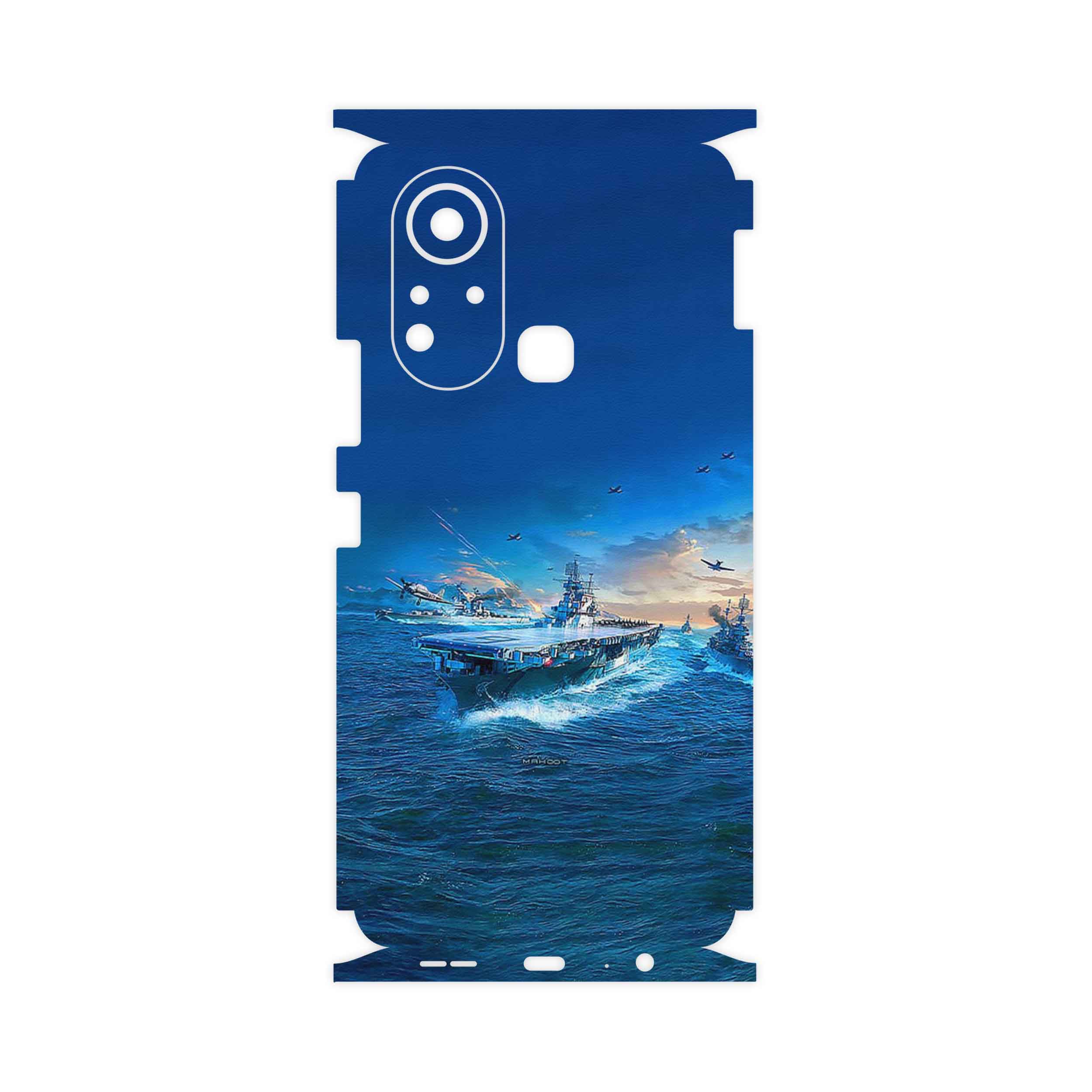 برچسب پوششی ماهوت مدل Warship-FullSkin مناسب برای گوشی موبایل اینفینیکس Hot 11s