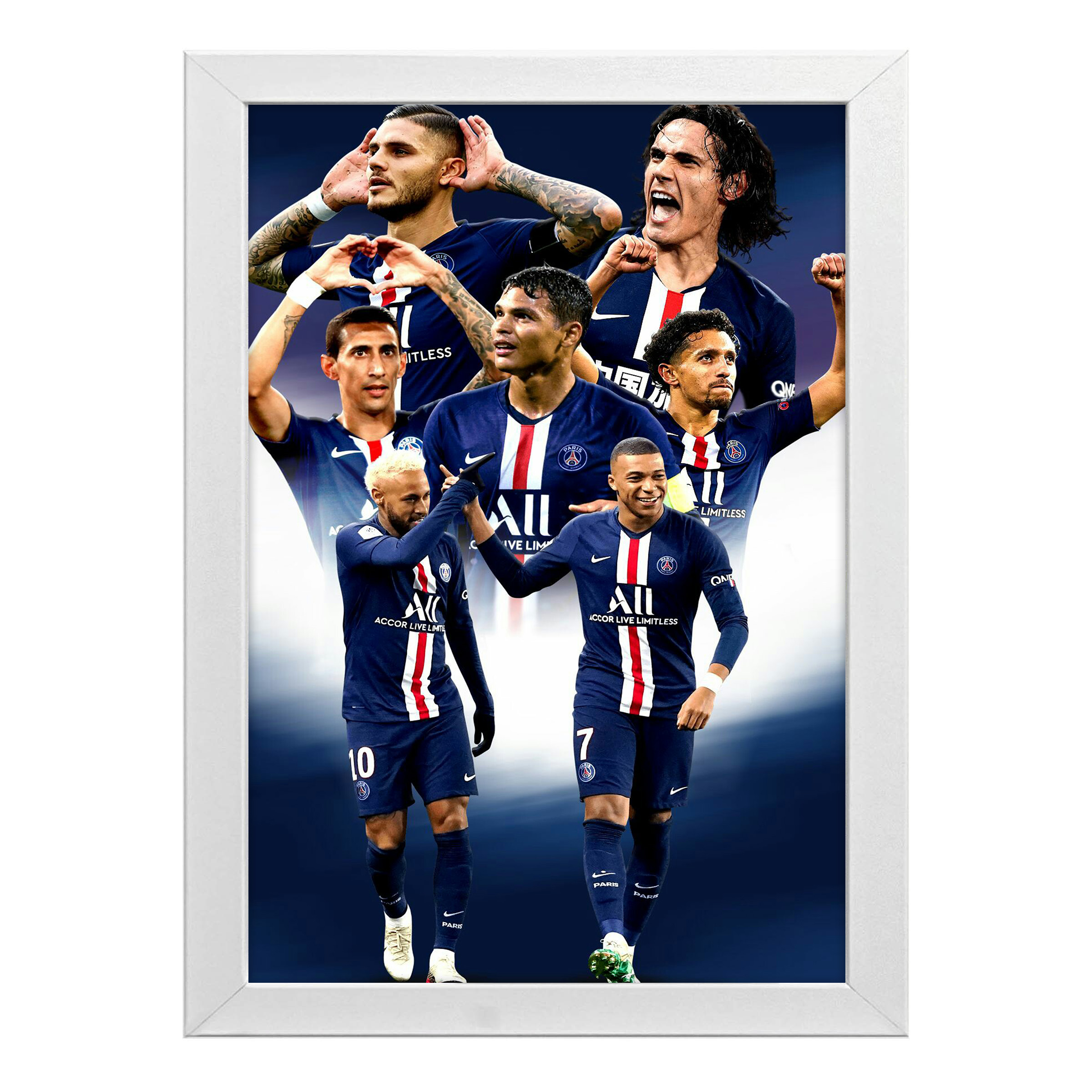 تابلو طرح باشگاه پاریس سنت ژرمن کد T282