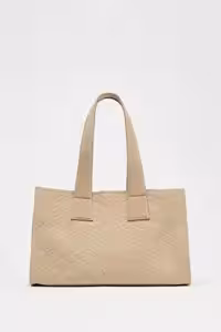 کیف زنانه زارا BRAIDED SUEDE SHOPPER | تهران زارا TehranZara