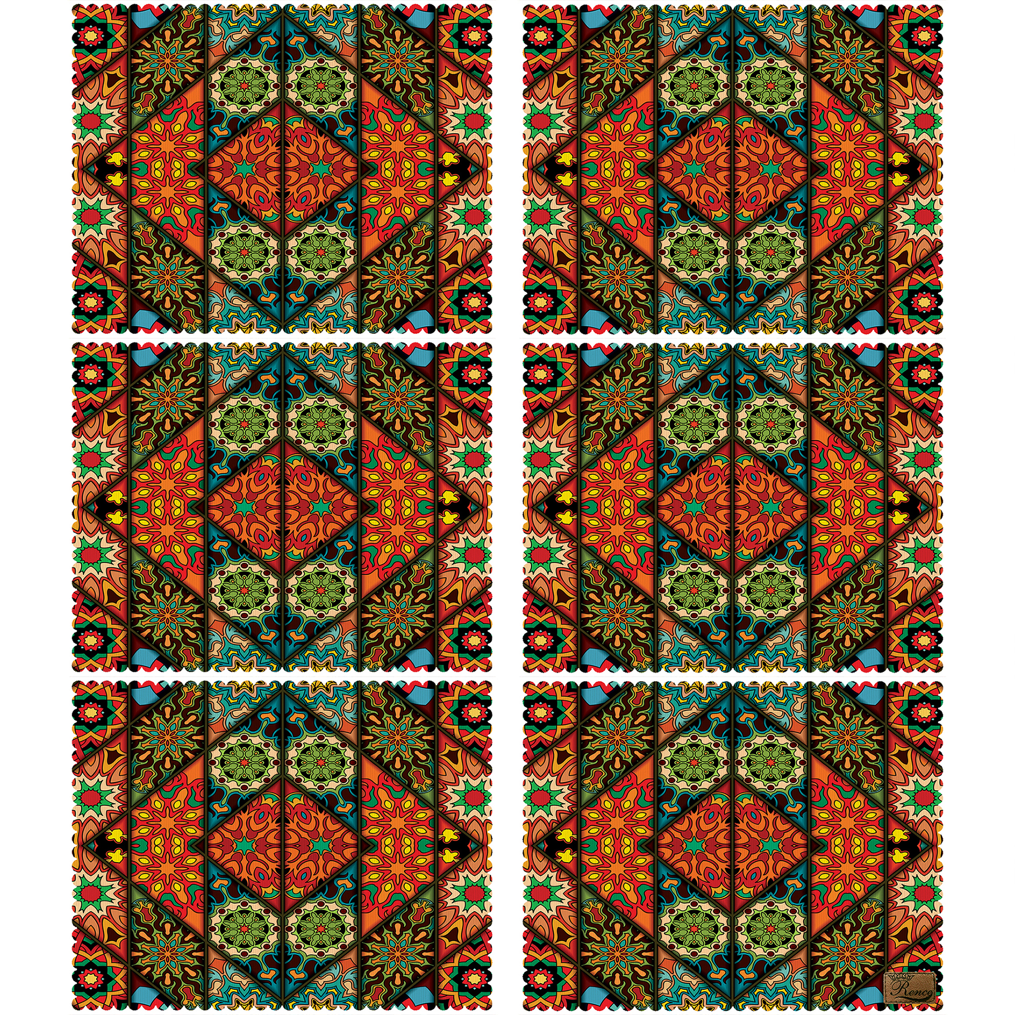 زیربشقابی رنس مدل UU3-42542 بسته 6 عددی