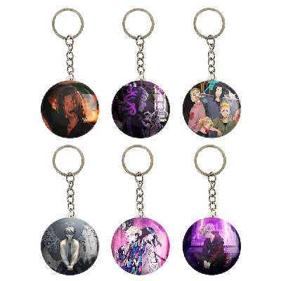 جاکلیدی خندالو مدل انیمه توکیو ریونجرز کد 429A مجموعه 6 عددی