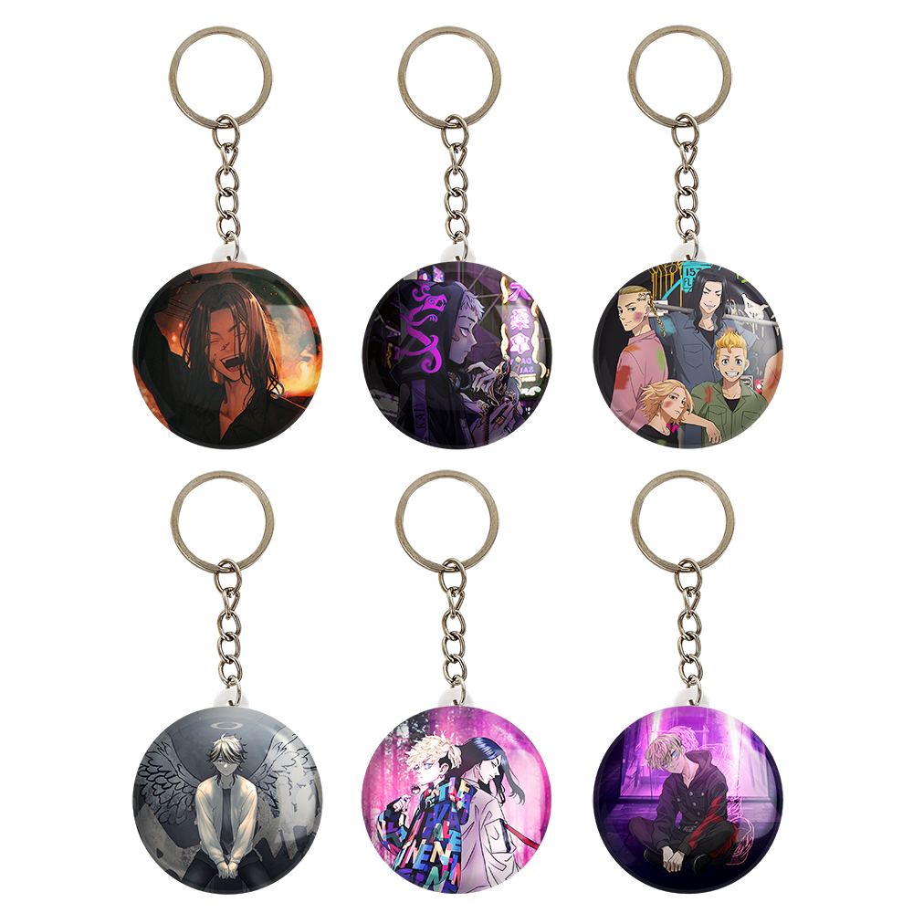 جاکلیدی خندالو مدل انیمه توکیو ریونجرز کد 429A مجموعه 6 عددی