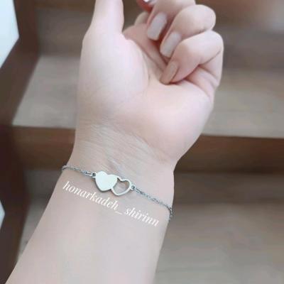 دستبند ظریف و جذاب قلبی