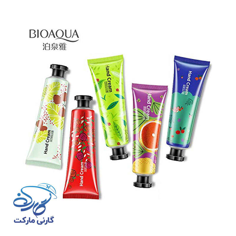 کرم دست مغذی و روشن کننده میوه ای بیوآکوا
