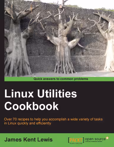 خرید و دانلود نسخه کامل کتاب Linux Utilities Cookbook