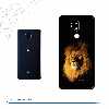 برچسب پوششی ماهوت مدل Lion مناسب برای گوشی موبایل ال جی G7 PLUS THINQ