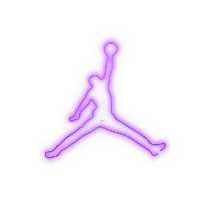 چراغ دیواری نئون دیزاین طرح Jordan_PR