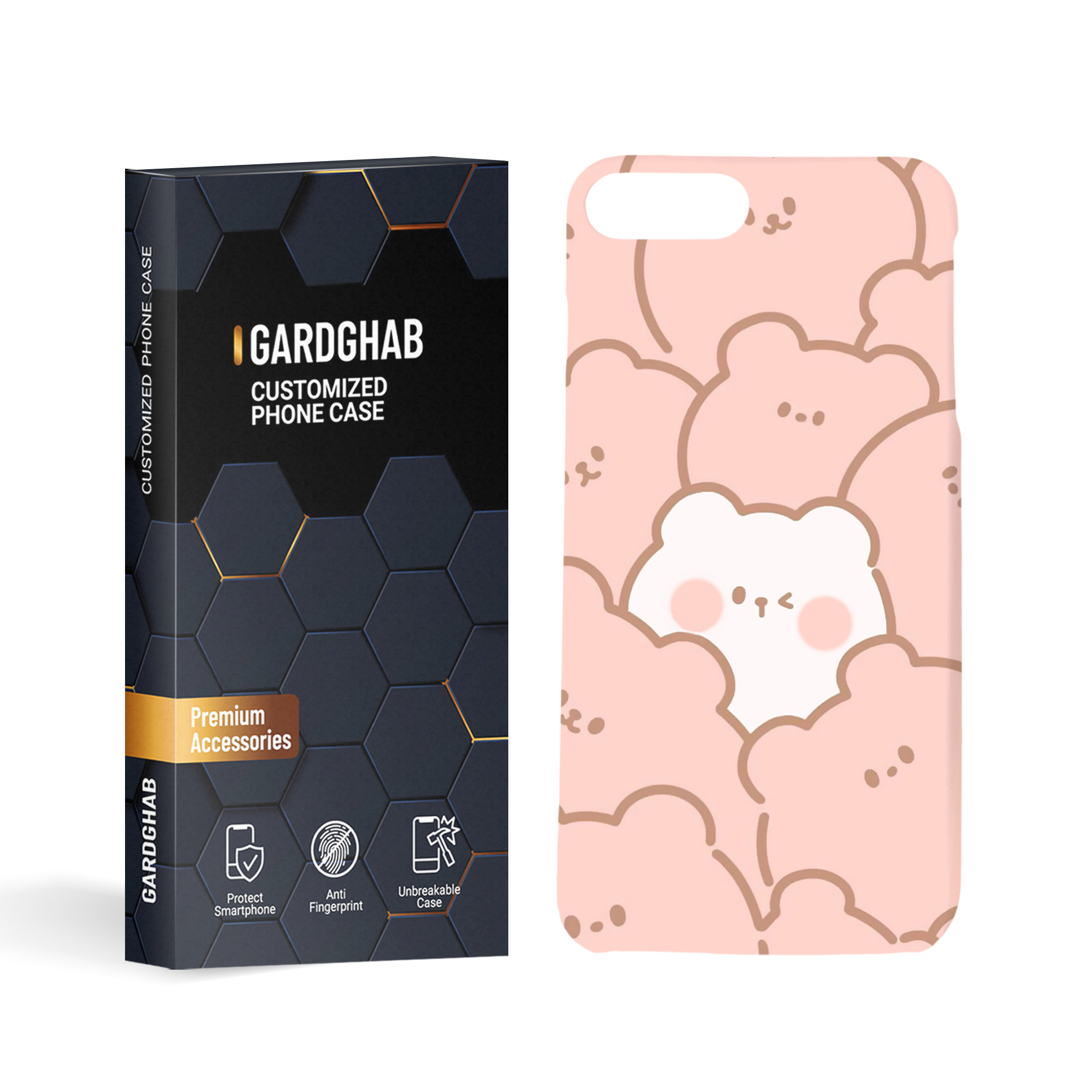  کاور گارد قاب مدل فانتزی مناسب برای گوشی موبایل اپل iphone 7 plus / 8 plus