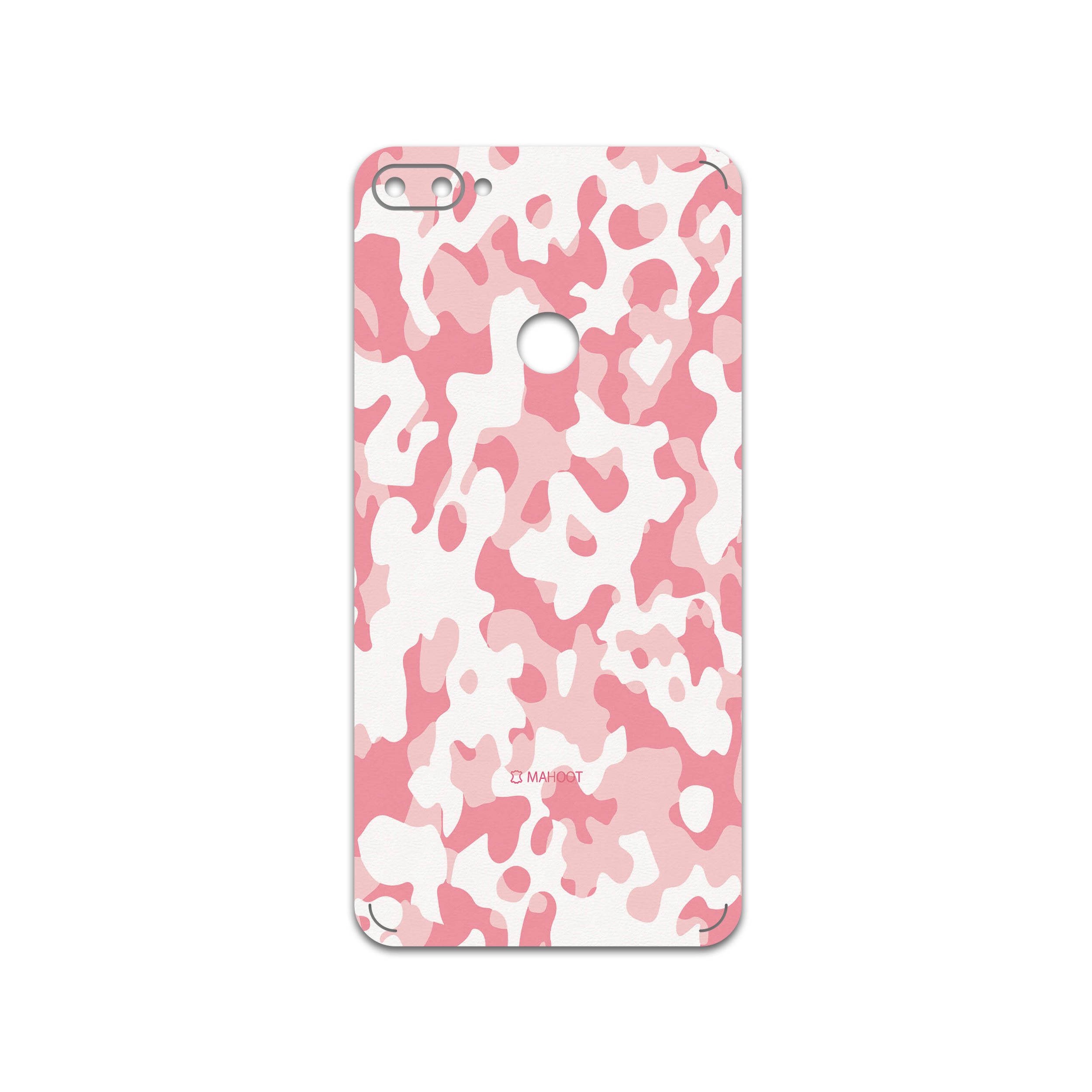 برچسب پوششی ماهوت مدل Army-Pink مناسب برای گوشی موبایل اچ تی سی Desire 12 Plus