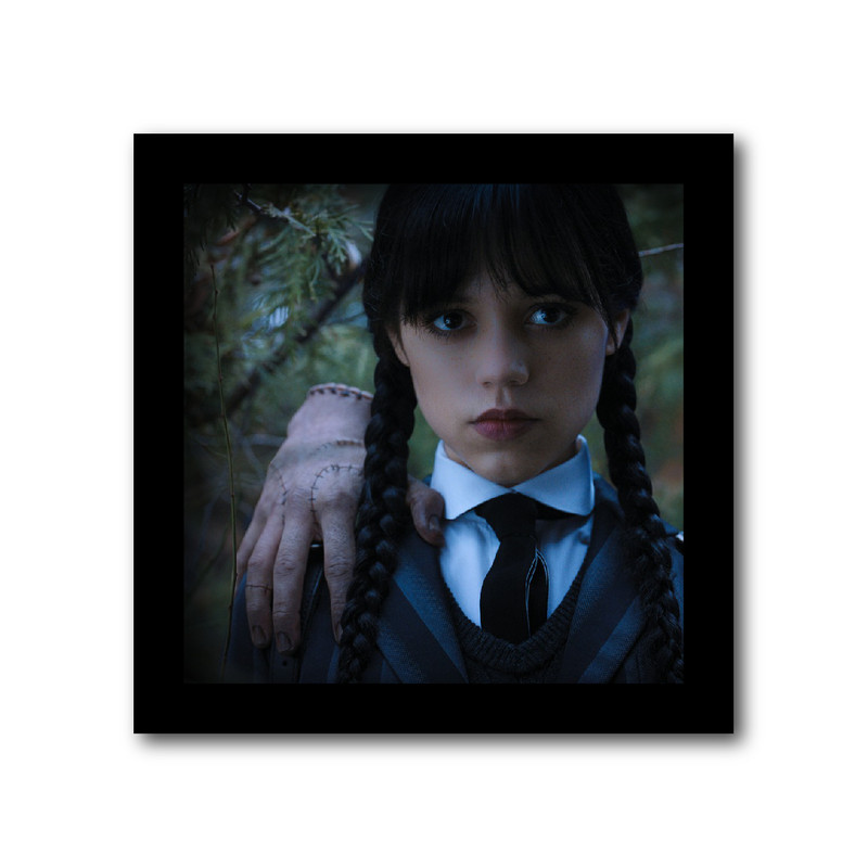 تابلو مدل ونزدی آدامز طرح the wendsday days | دنیای قاب