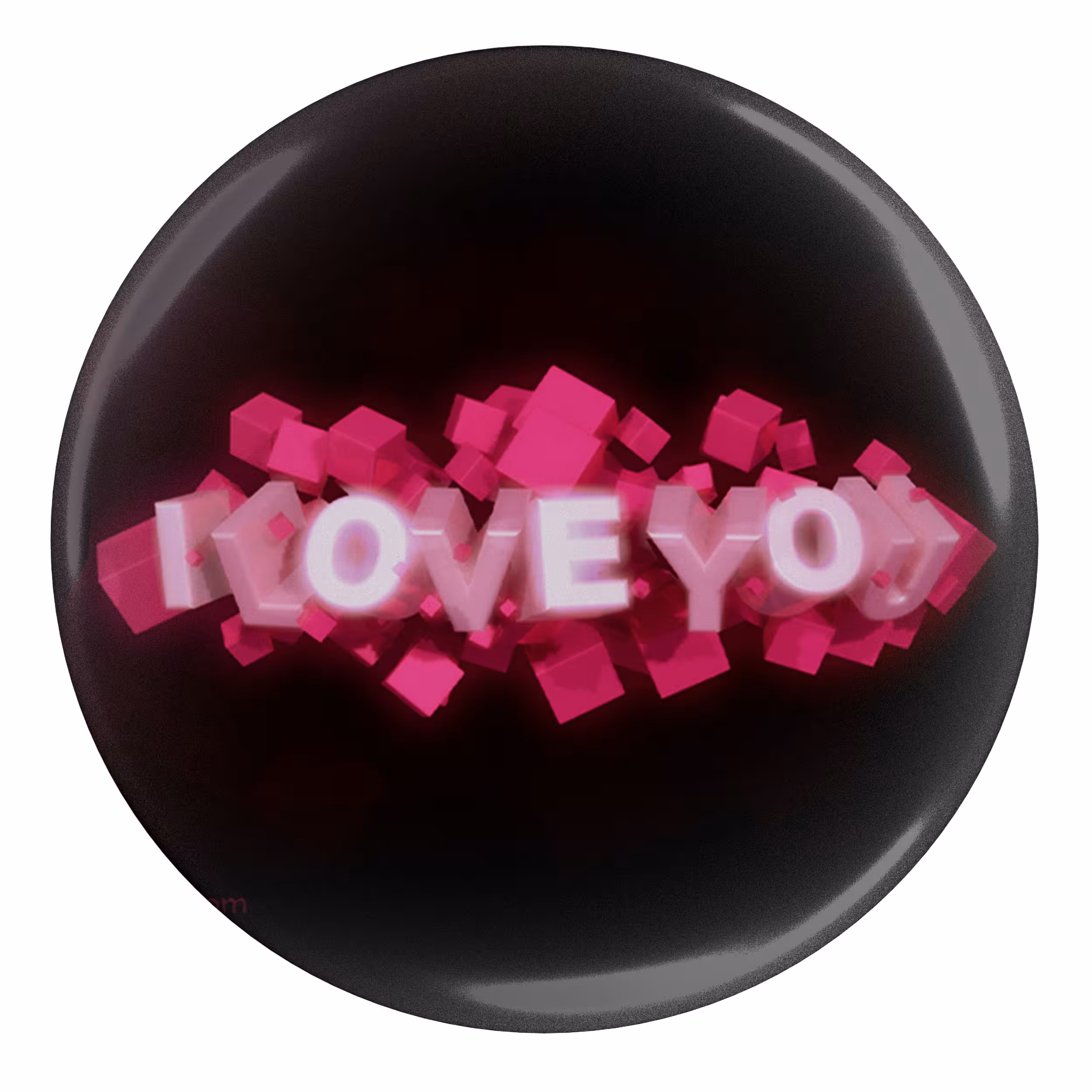 پیکسل طرح I love you مدل S10132 