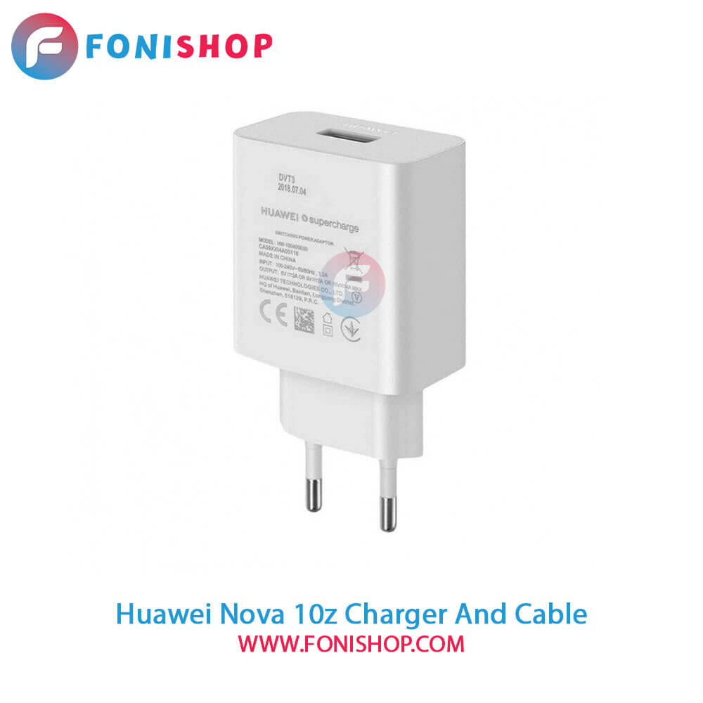 کابل و شارژر سوپر فست شارژ اصلی هواوی Huawei Nova 10z