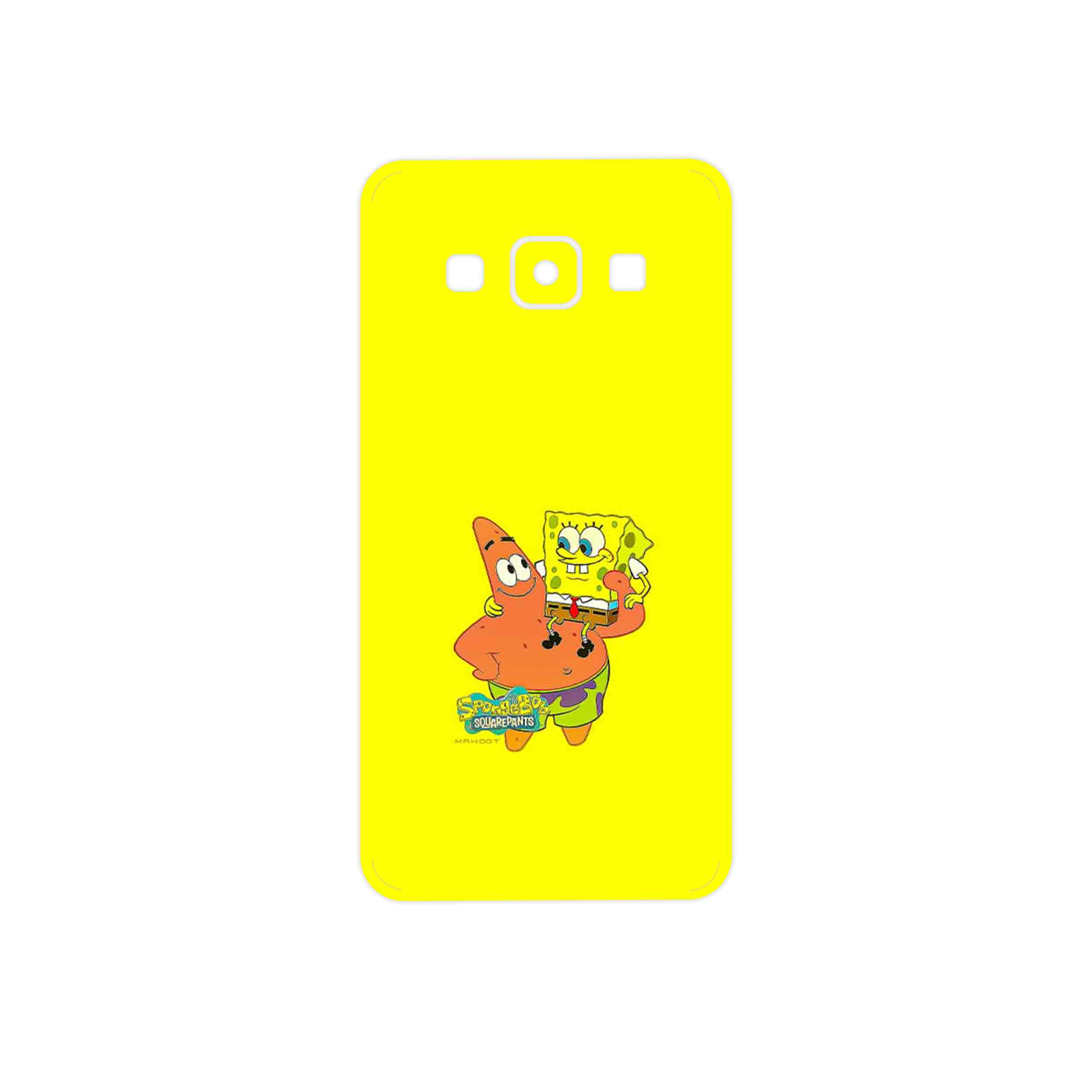 برچسب پوششی ماهوت مدل SpongeBob SquarePants مناسب برای گوشی موبایل سامسونگ Galaxy A3
