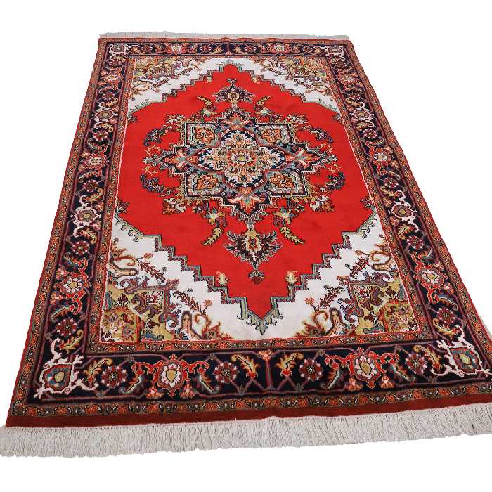 فرش دستباف سه متری مدل هریس خراسان کد 4020218