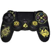 کاور کنترلر DualShock 4 – طرح Casino Black