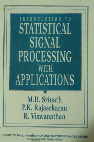 خرید و دانلود نسخه کامل کتاب Introduction to statistical signal processing with applications