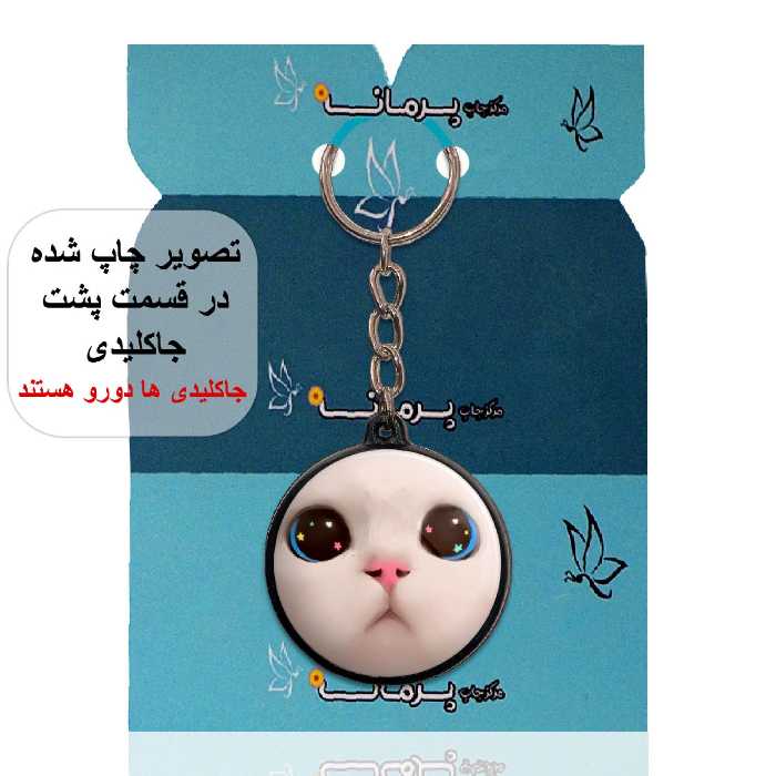 جاکلیدی پرمانه طرح حیوانات کیوت کد pmj.21381