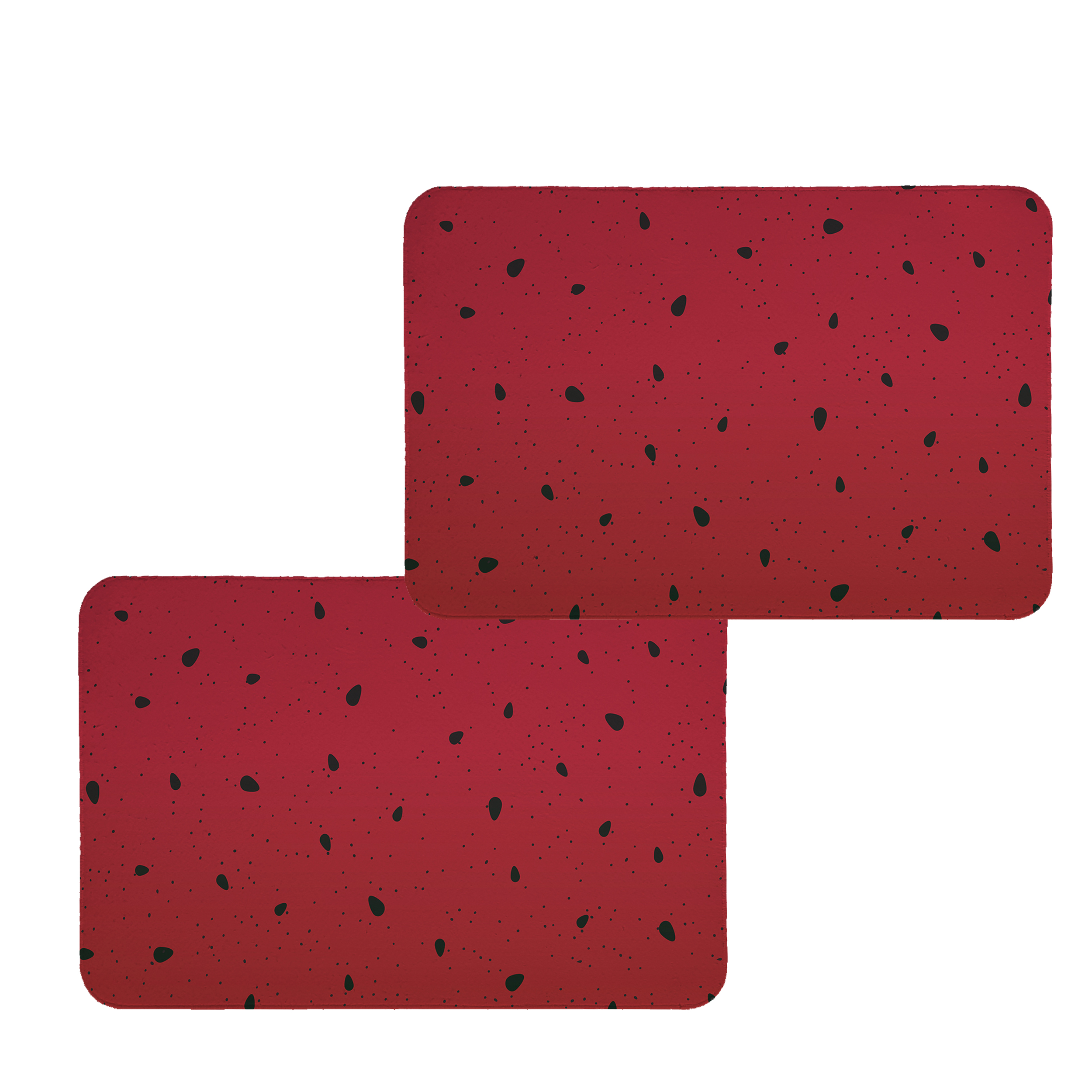 زیربشقابی طرح هندوانه کد 8419 مجموعه 2 عددی