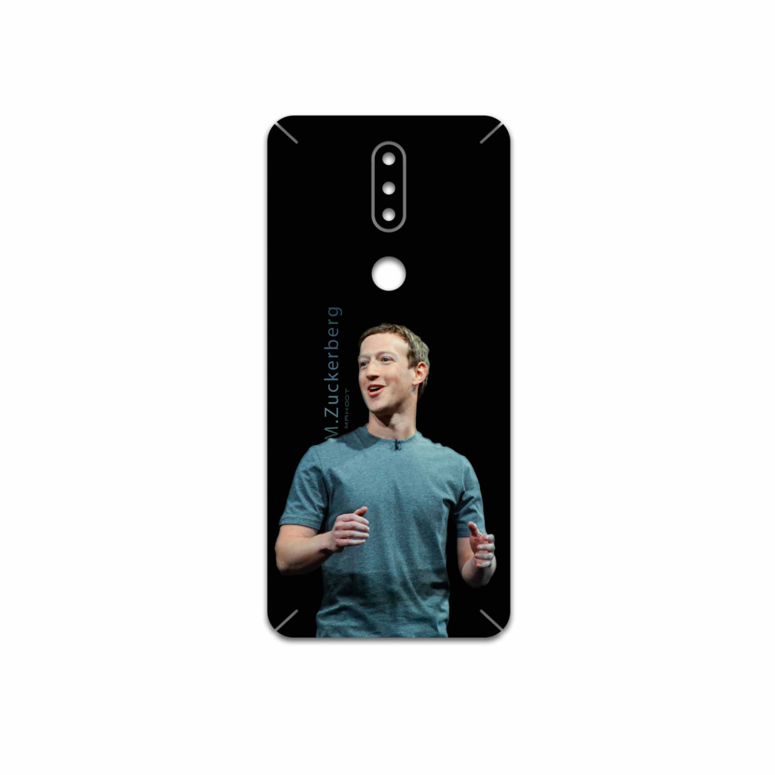 برچسب پوششی ماهوت مدل Mark-Zuckerberg مناسب برای گوشی موبایل نوکیا 2.4