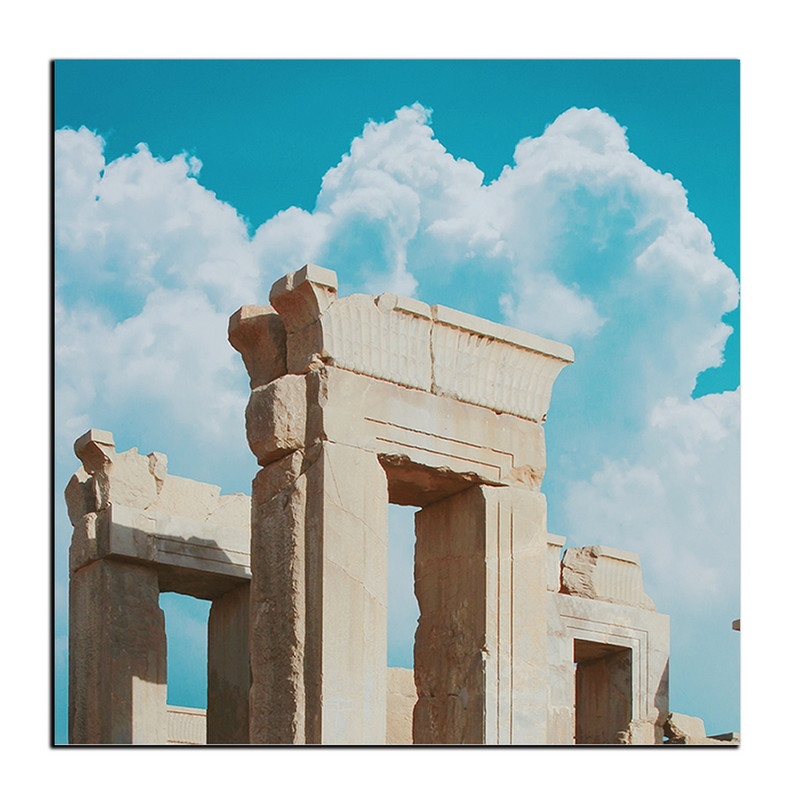 تابلو شاسی بکلیت طرح بافت تاریخی ایران تخت جمشید مدل SH-12059 | دنیای قاب