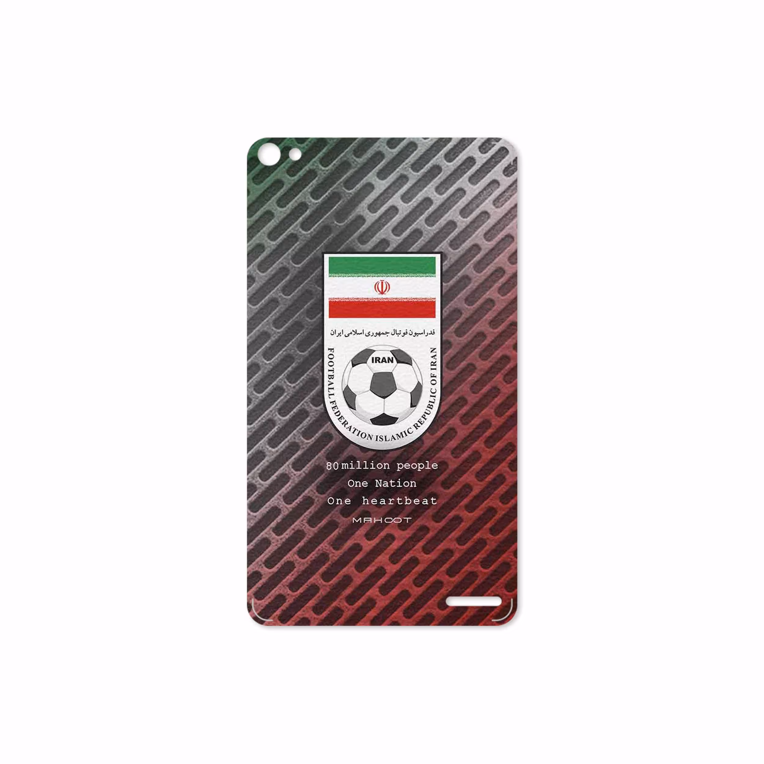 برچسب پوششی ماهوت مدل Iran-National-Football-Team مناسب برای تبلت هوآوی Mediapad X2 2015