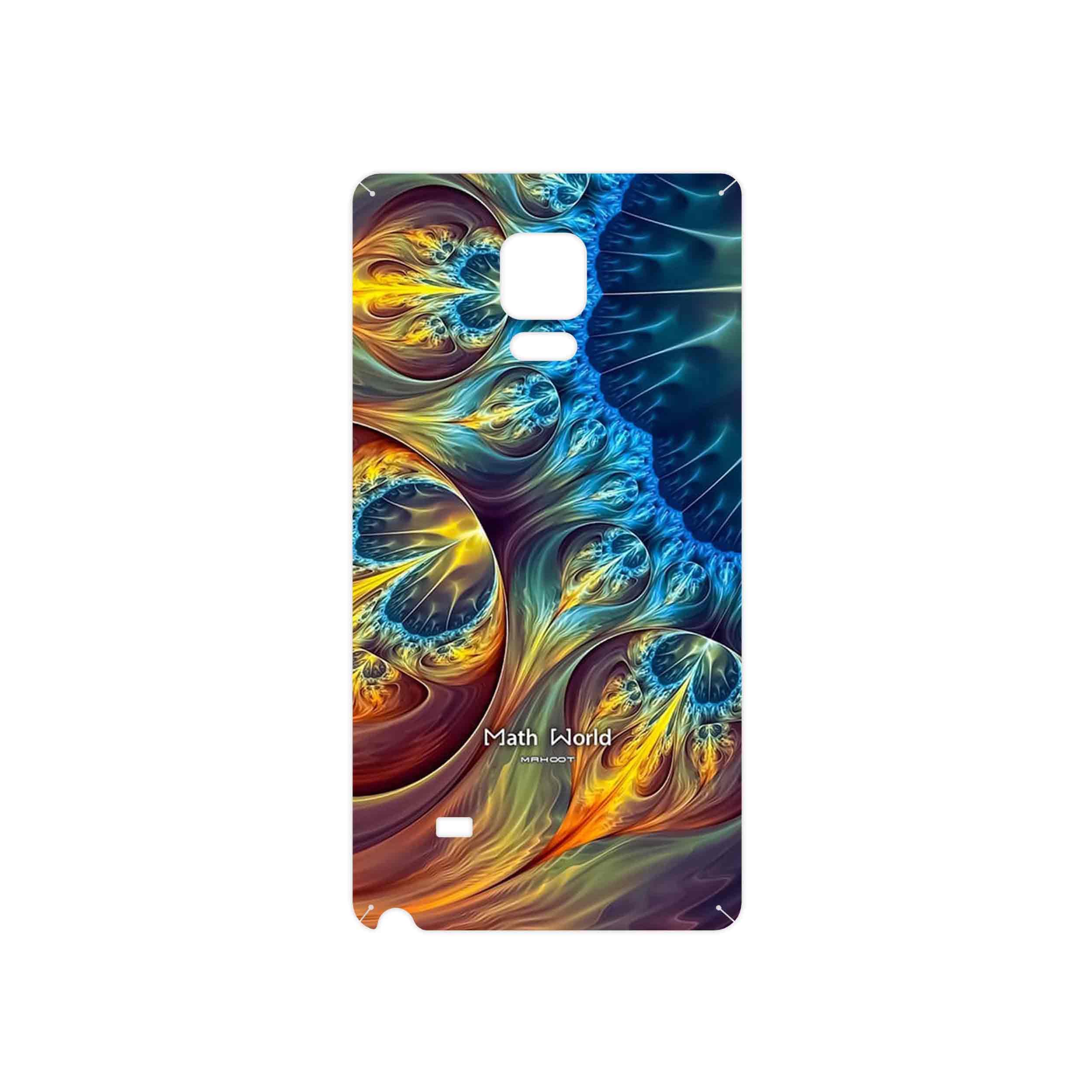 برچسب پوششی ماهوت مدل Mathematical Geometric Shape 8 مناسب برای گوشی موبایل سامسونگ Galaxy Note Edge