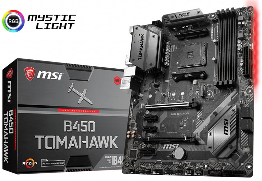 مادربرد ام اس آی مدل B450 TOMAHAWK