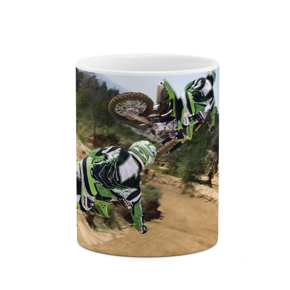 ماگ طرح موتور سیکلت مدل mug04671