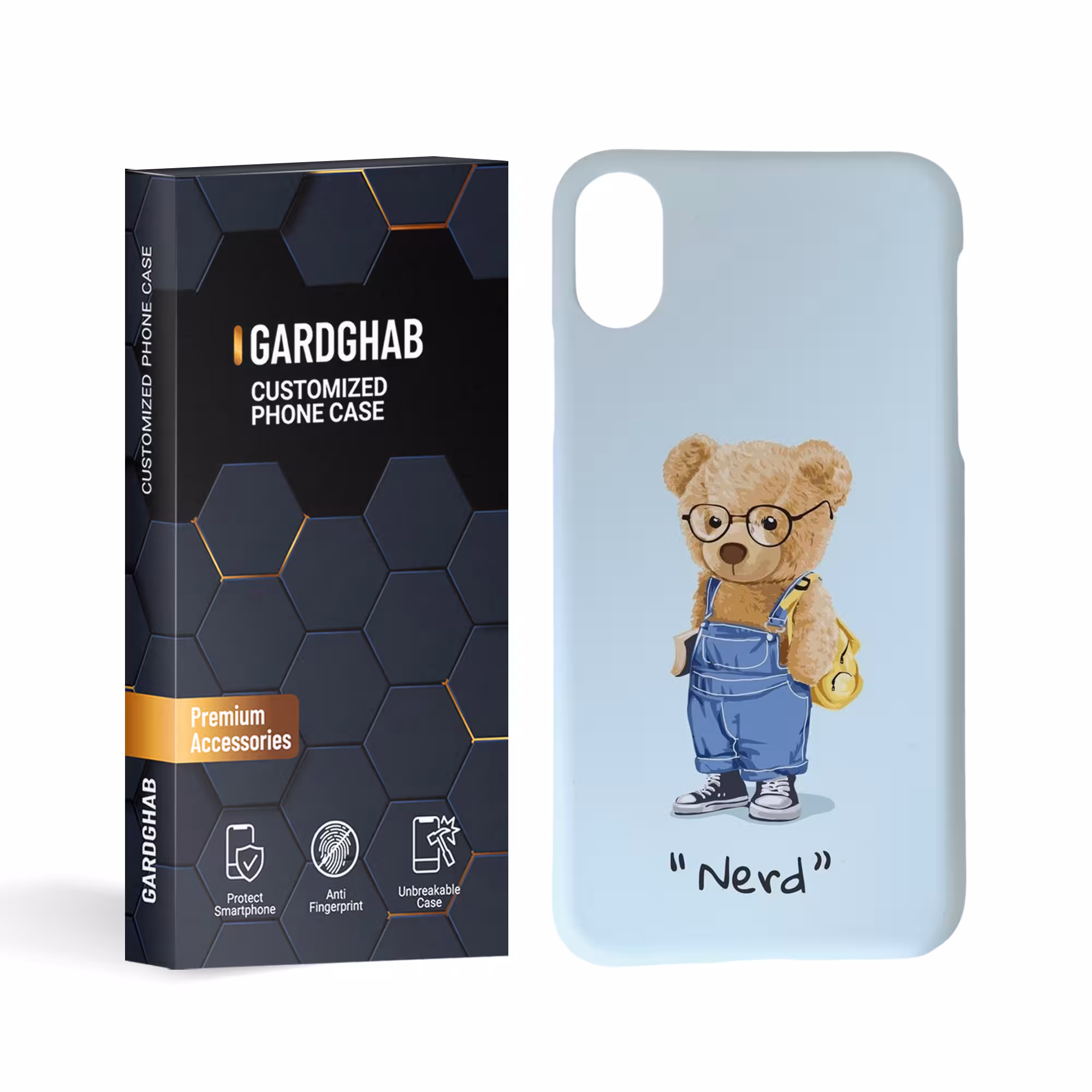 کاور گارد قاب مدل فانتزی مناسب برای گوشی موبایل اپل iphone x xs