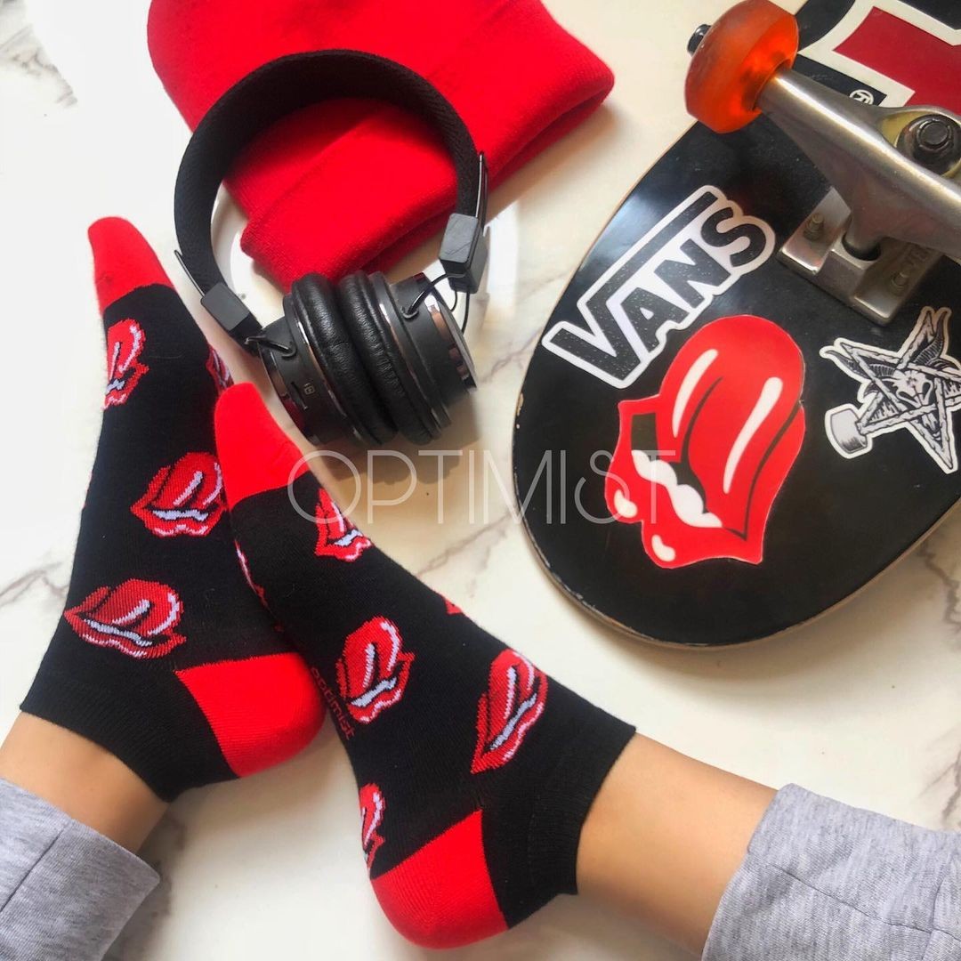 جوراب لب مچی نخ پنبه فری سایز