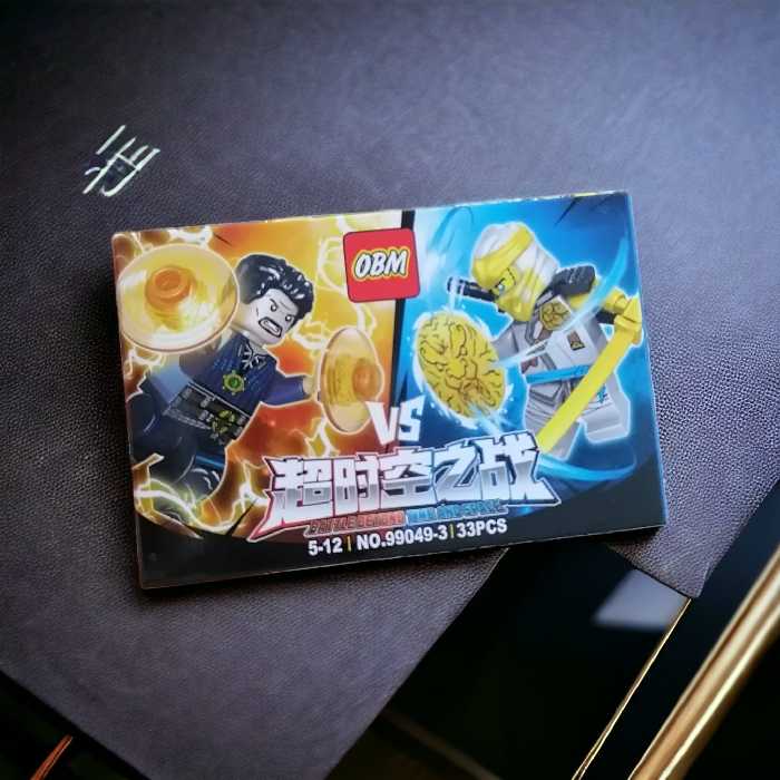 لگو پک دوتایی نبرد نینجای سفید و دکتر استرنج با اسلحه مخصوص