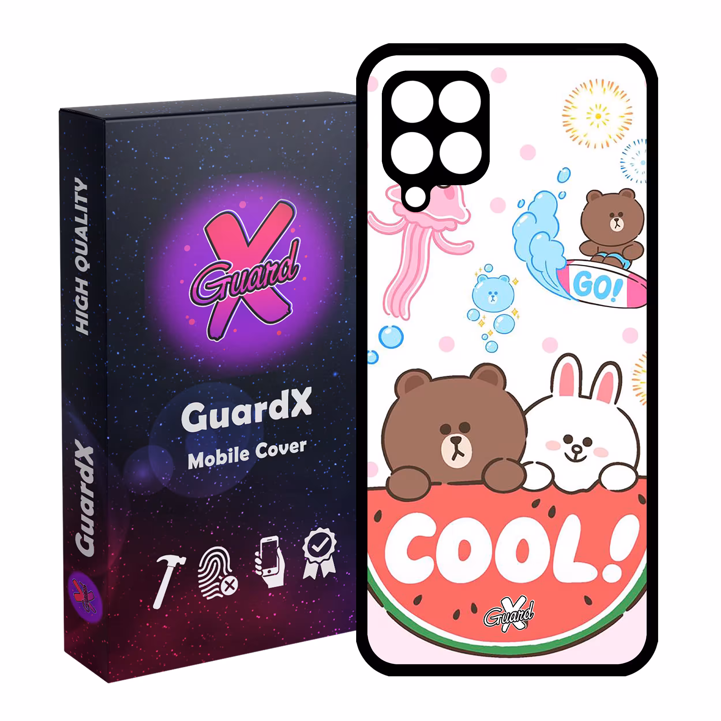 کاور گارد ایکس طرح Cool مدل Glass10071 مناسب برای گوشی موبایل سامسونگ Galaxy A12
