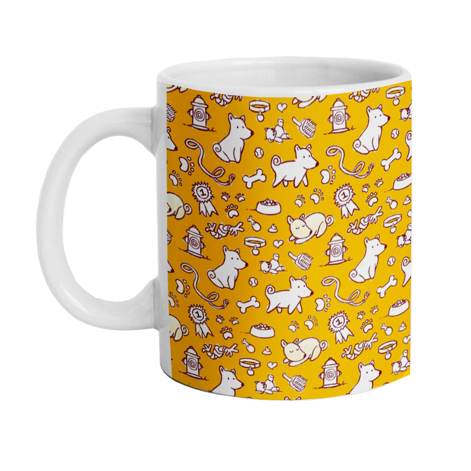 ماگ دارلی طرح سگ فانتزی مدل MG2334