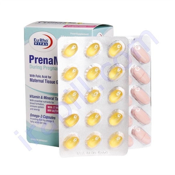 قرص پرینامکس دیورینگ پرگننسی یوروویتال 90 عدد